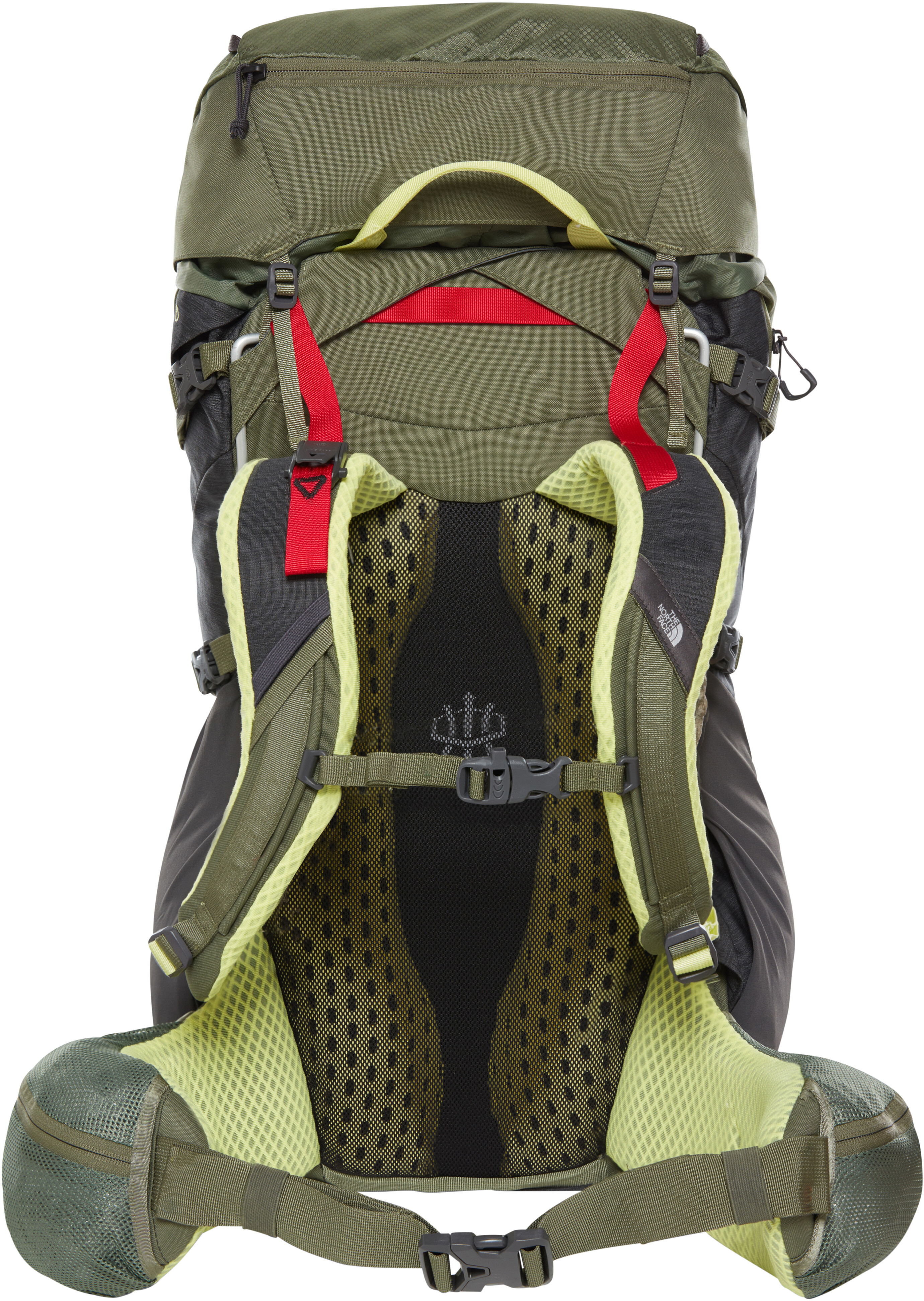 The North Face Terra 55 Backpack Dame tnf dark grey heather/four leaf